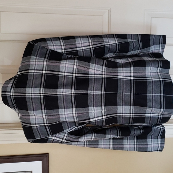 Villager Liz Claiborne Vintage Zip Up Blazer Size 10 Vintage - Picture 6 of 13